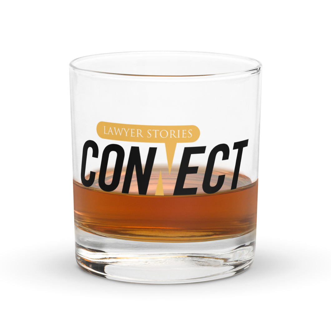 Lawyer Stories Rocks glass