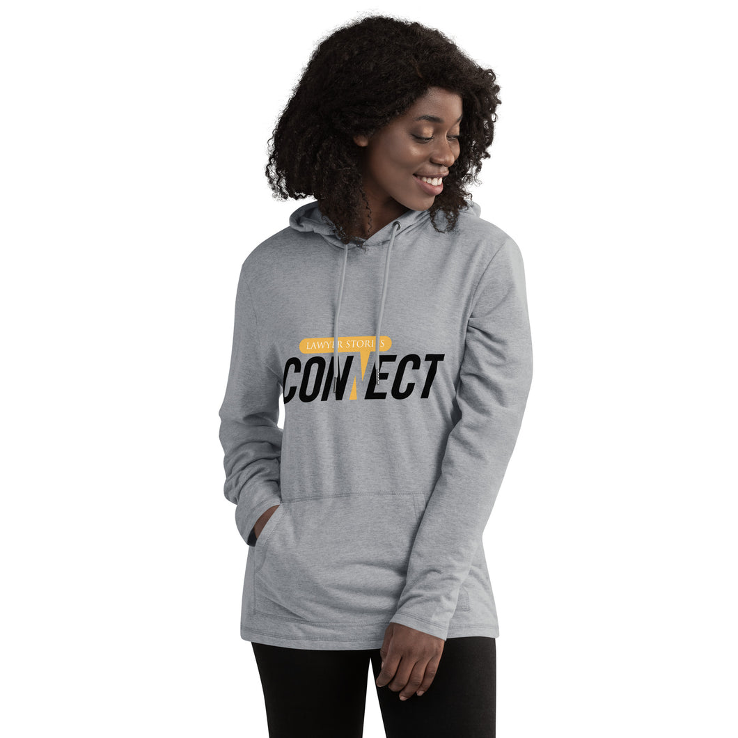 Lawyer Stories Connect Unisex Lightweight Hoodie