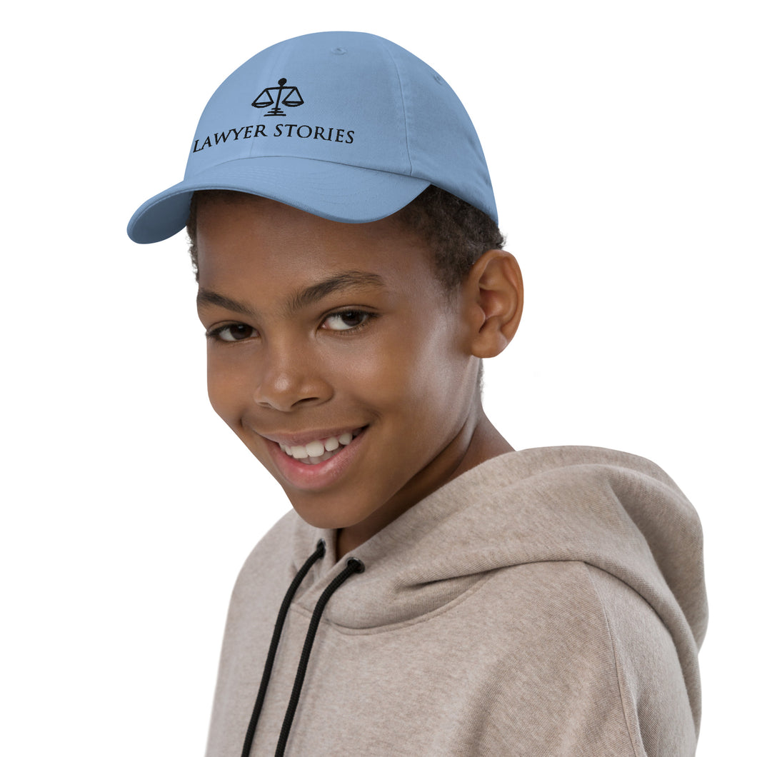 Lawyer Stories Youth baseball cap