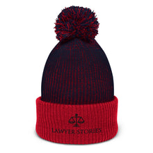 Load image into Gallery viewer, Lawyer Stories Pom-Pom Beanie
