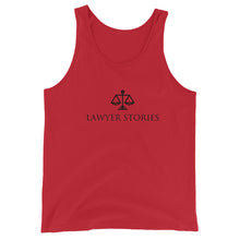 Load image into Gallery viewer, Lawyer Stories Unisex Tank Top
