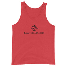 Load image into Gallery viewer, Lawyer Stories Unisex Tank Top
